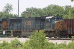 CSX Grain Train at Cargill